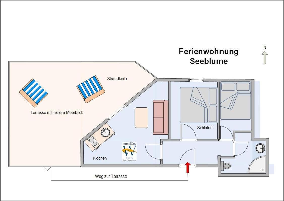 Seeblume Wangerooge Exterior photo